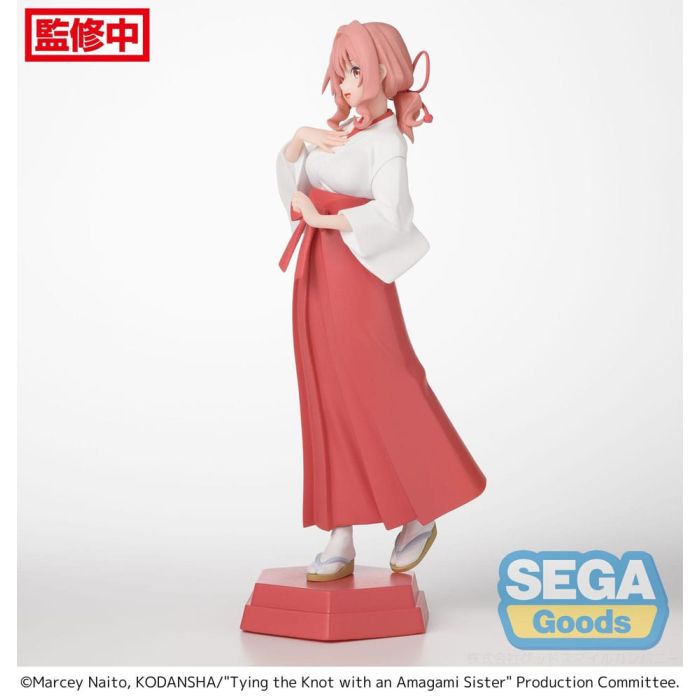 Tying the Knot with an Amagami Sister Desktop x Decorate Collections PVC Statue Yuna Amagami 16 cm  