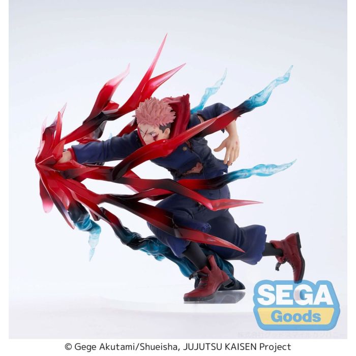 Jujutsu Kaisen Luminasta PVC Statue Yuji Itadori Black Flash 16 cm
