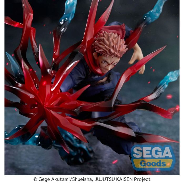 Jujutsu Kaisen Luminasta PVC Statue Yuji Itadori Black Flash 16 cm