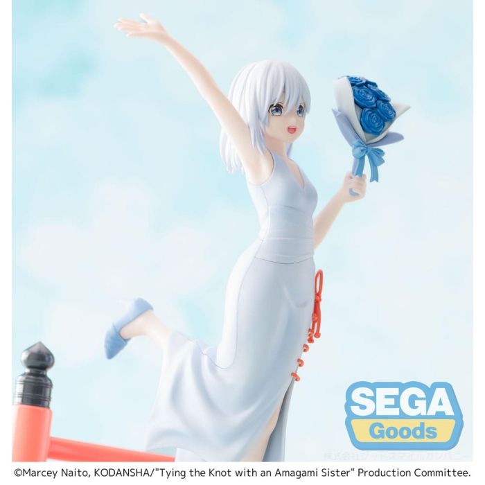 Tying the Knot with an Amagami Sister Luminasta PVC Statue Asahi Amagami 18 cm