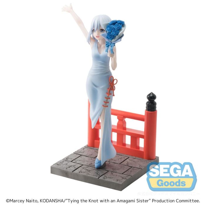 Tying the Knot with an Amagami Sister Luminasta PVC Statue Asahi Amagami 18 cm