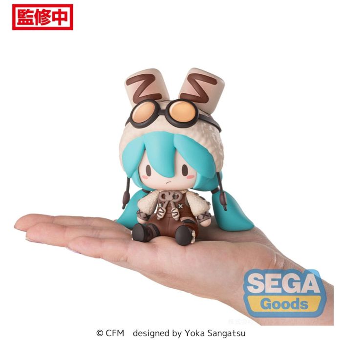 Character Vocal Series 01: Hatsune Miku Fuwa Petit Chibi Figure Hatsune Miku Marshmallow Hot Cocoa 10 cm       