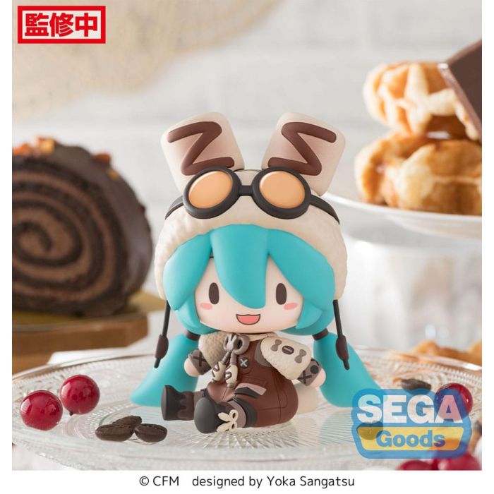 Character Vocal Series 01: Hatsune Miku Fuwa Petit Chibi Figure Hatsune Miku Marshmallow Hot Cocoa 10 cm       