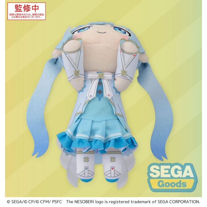 COLORFUL STAGE! The Movie: A Miku Who Can't Sing Nesoberi Lay-Down Plush Figure Hatsune Miku Unshuttered Sekai 16 cm    