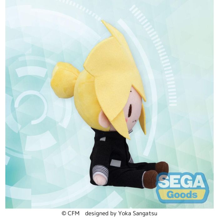 Character Vocal Series 02: Kagamine Rin/Len Fuwa Petit Mini Plush Figure Kagamine Len Uniform Ver. (EX) 16 cm    