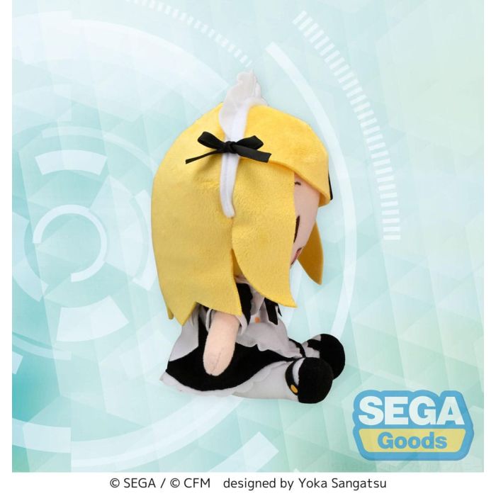 Hatsune Miku: Project DIVA Arcade Future Tone Fuwa Petit Plush Figure Kagamine Rin Maid Ver. (EX) 16 cm