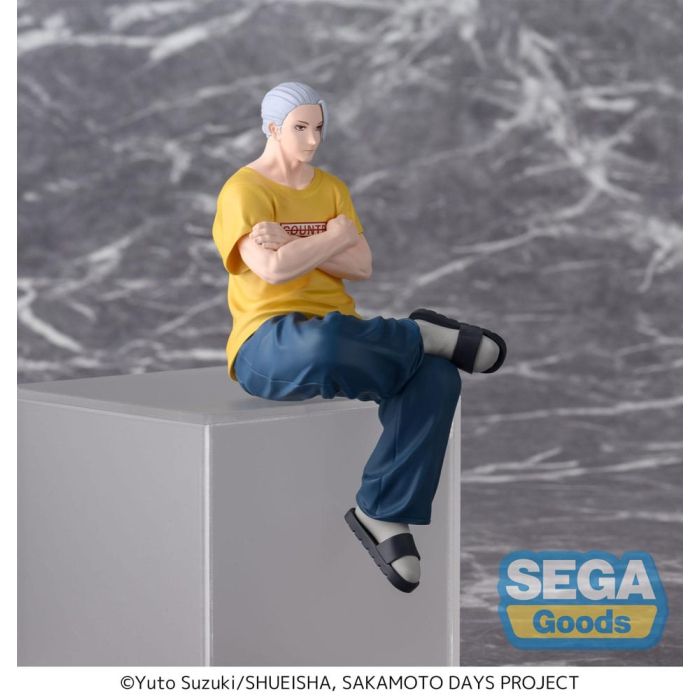 Sakamoto Days PM Perching PVC Statue Taro Sakamoto Serious Ver. 14 cm