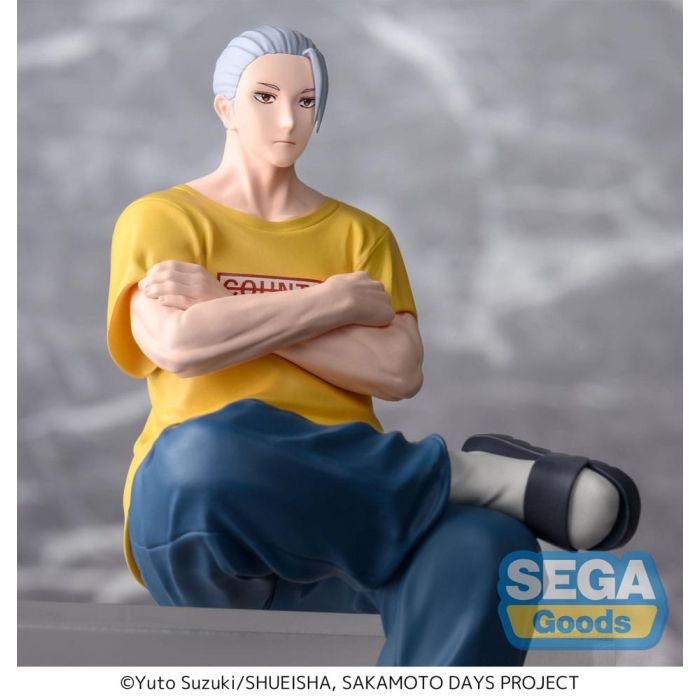 Sakamoto Days PM Perching PVC Statue Taro Sakamoto Serious Ver. 14 cm