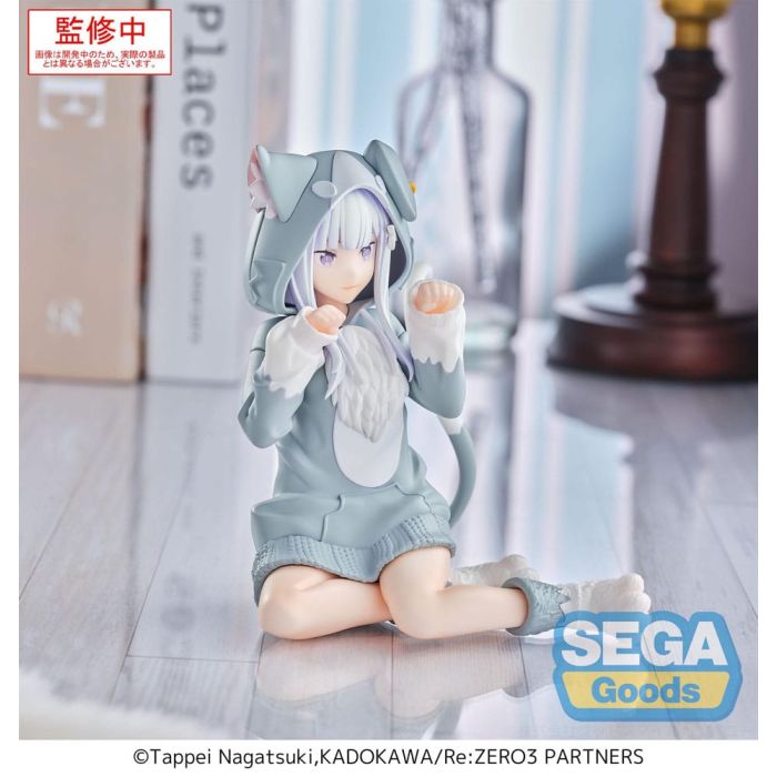 Re:Zero Starting Life in Another World Yumemirize PVC Statue Emilia Mofumofu Pack 11 cm 