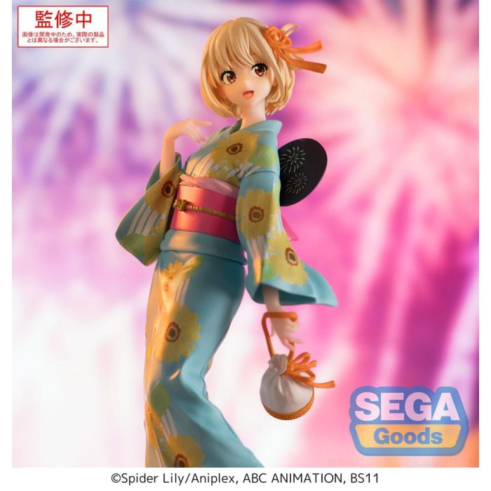 Lycoris Recoil Luminasta PVC Statue Chisato Nishikigi Festival in Yukata 19 cm 