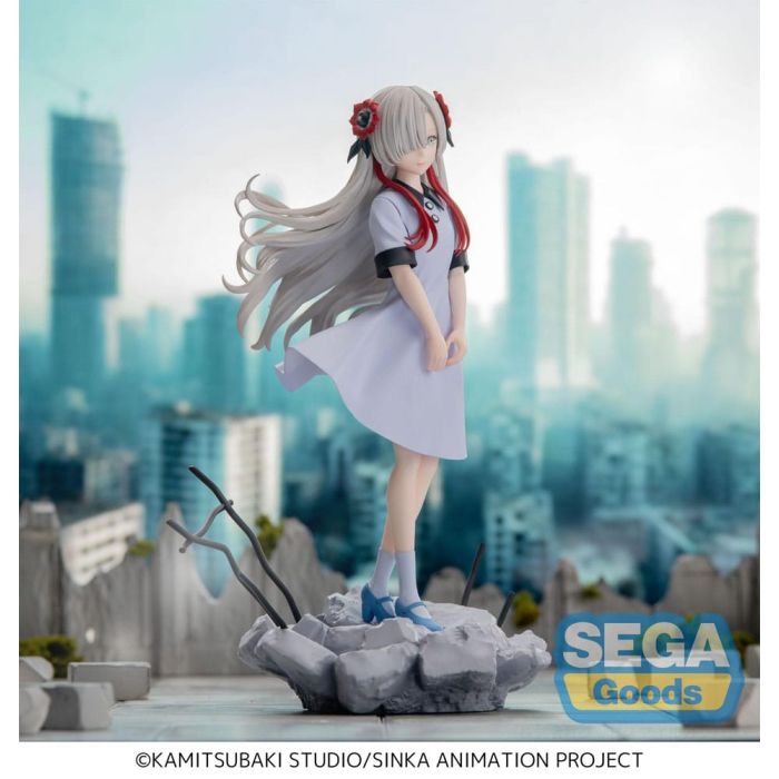 Kamitsubaki City under Construction Luminasta PVC Statue Sekai Yorukawa 21 cm