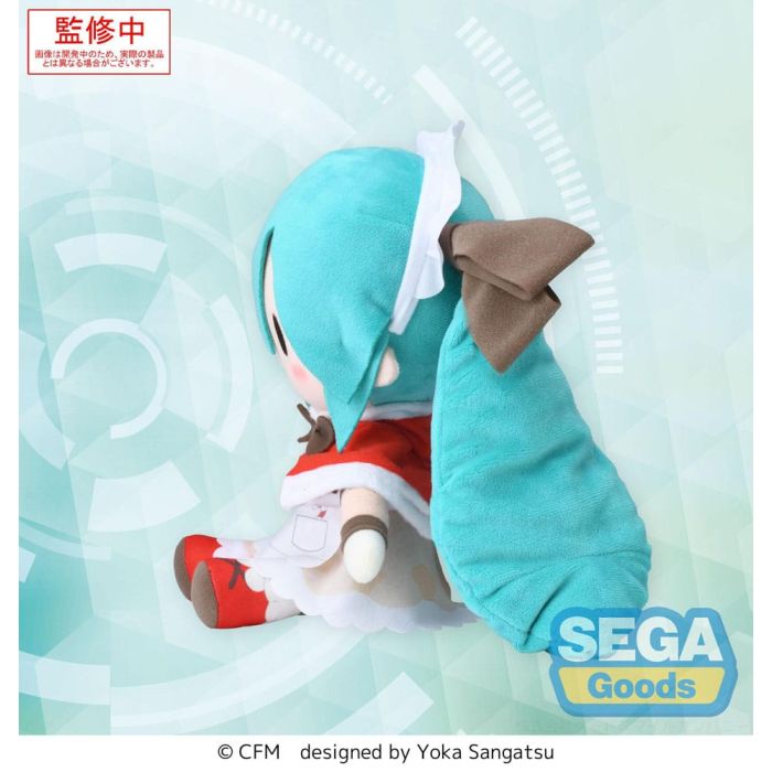 Character Vocal Series 01: Hatsune Miku Fuwa Petit Plush Figure Hatsune Miku Christmas 2025 M 22 cm   