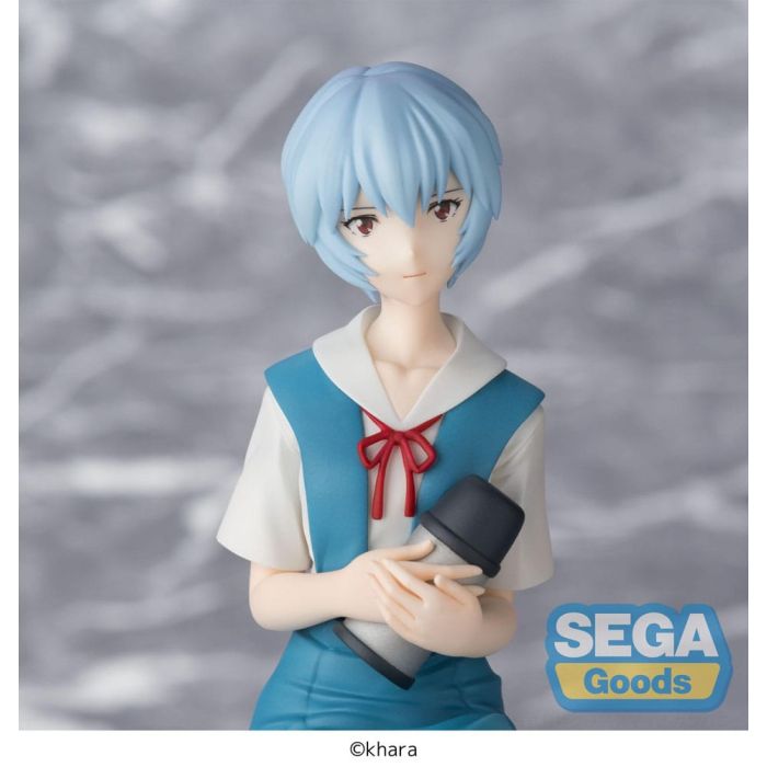 Rebuild of Evangelion PM Perching PVC Statue Rei Ayanami Evangelion New Theatrical Edition 14 cm