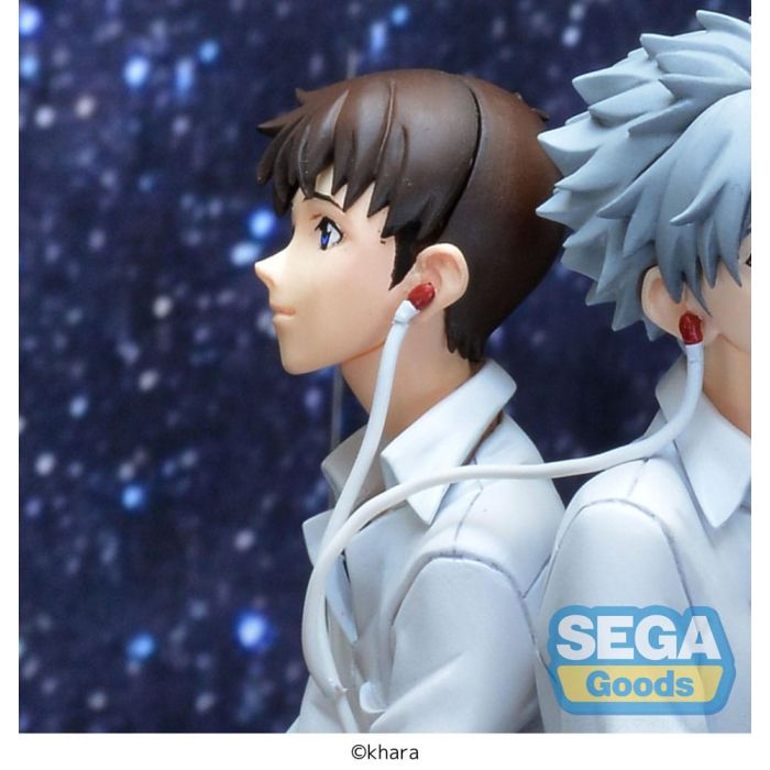 Rebuild of Evangelion Luminasta PVC Statue Shinji & Kaworu Evangelion: New Theatrical Edition Shinji Ver. 17 cm