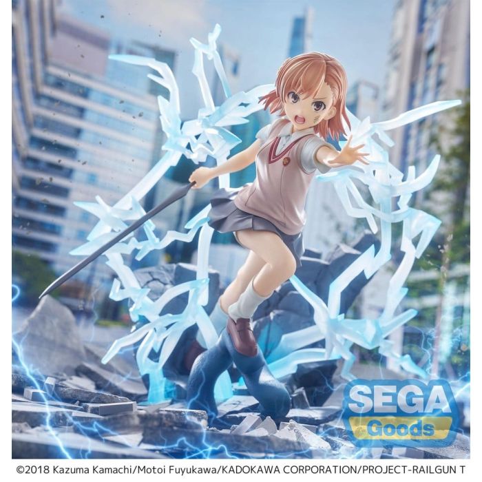A Certain Scientific Railgun T FIGURIZMa PVC Figure Mikoto Misaka 23 cm