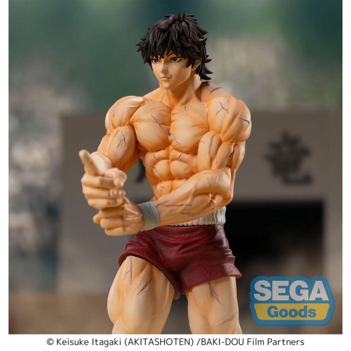 Baki-Dou Luminasta PVC Statue Baki Hanma 18 cm
