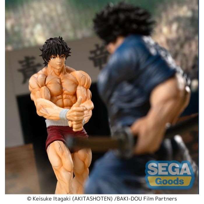 Baki-Dou Luminasta PVC Statue Baki Hanma 18 cm