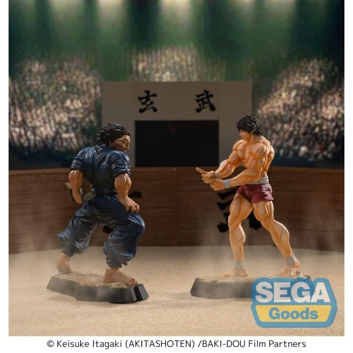 Baki-Dou Luminasta PVC Statue Baki Hanma 18 cm