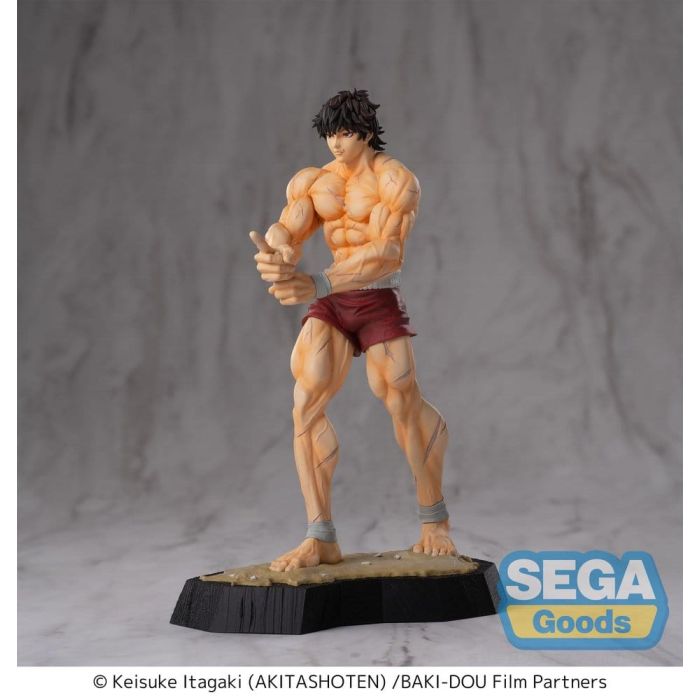Baki-Dou Luminasta PVC Statue Baki Hanma 18 cm