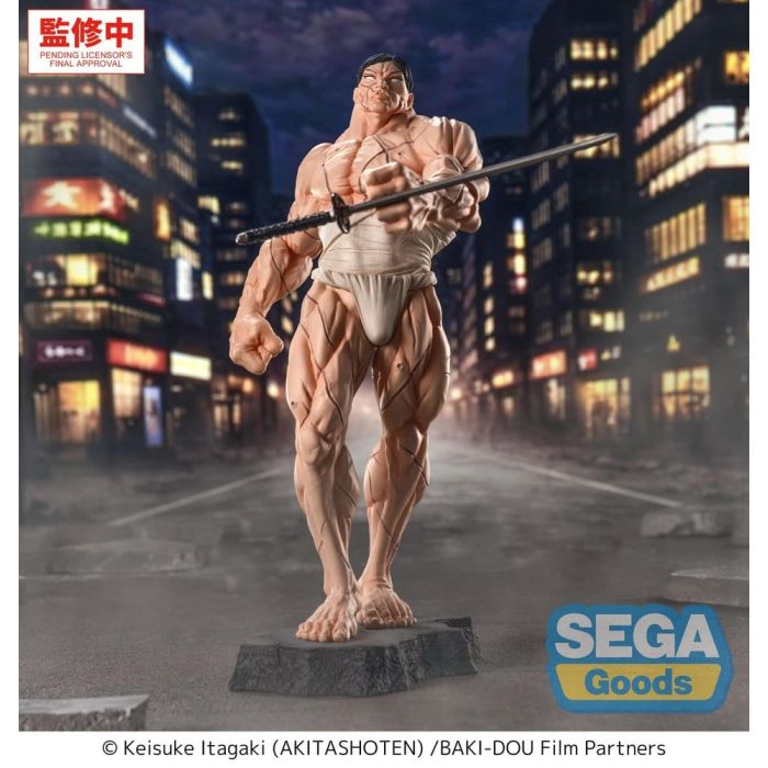 Baki-Dou Luminasta PVC Figure Kaoru Hanayama 23 cm