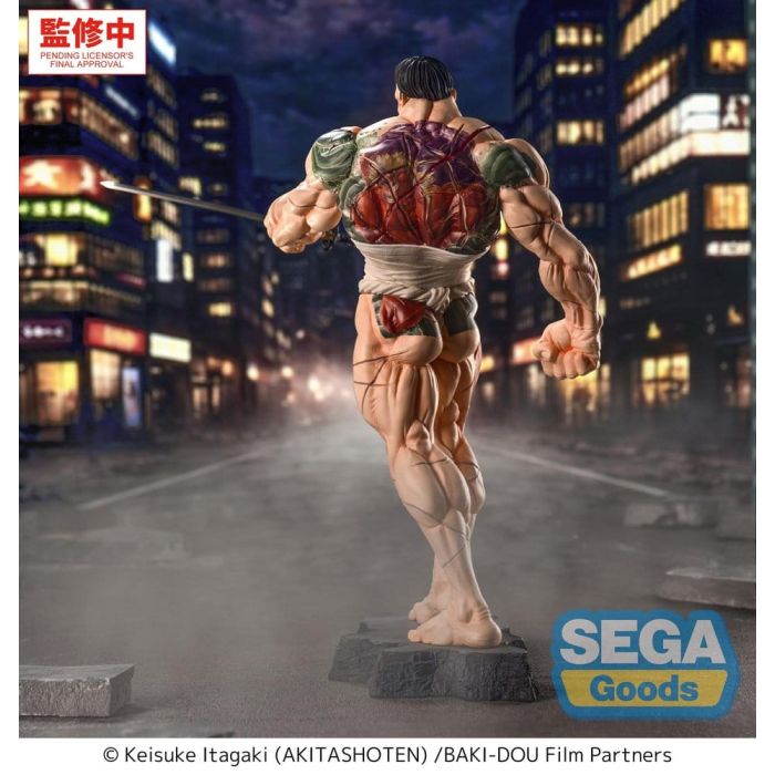 Baki-Dou Luminasta PVC Figure Kaoru Hanayama 23 cm