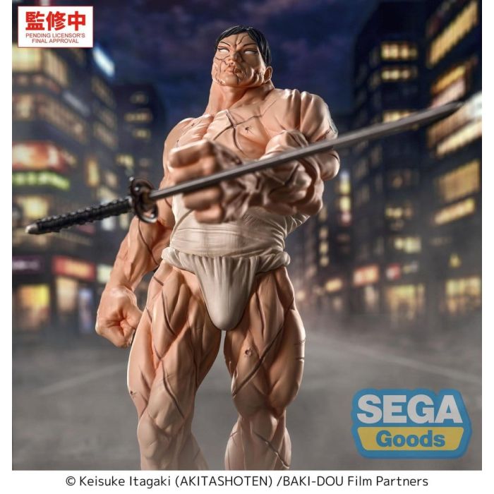 Baki-Dou Luminasta PVC Figure Kaoru Hanayama 23 cm