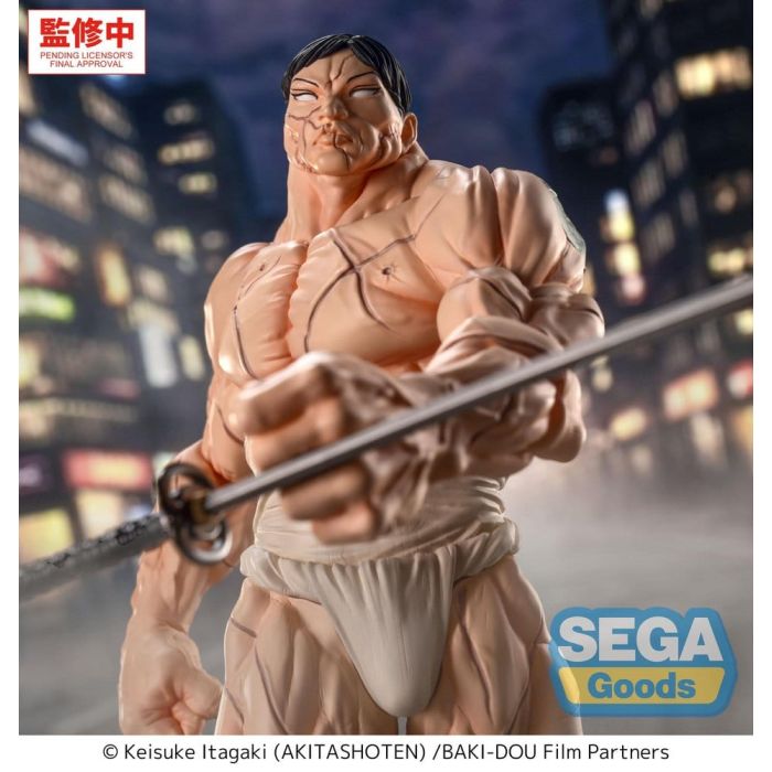 Baki-Dou Luminasta PVC Figure Kaoru Hanayama 23 cm
