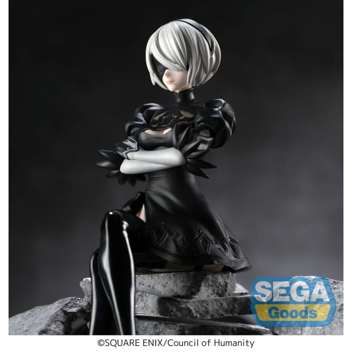 NieR:Automata Ver1.1a PM Perching PVC Statue 2B 13 cm