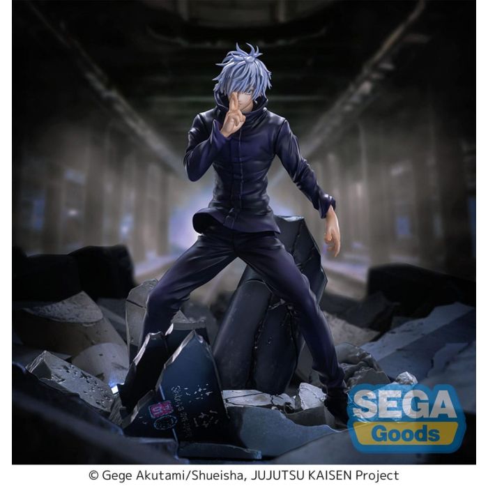 Jujutsu Kaisen Figurizm Luminasta PVC Statue Shibuya Incident Satoru Gojo Unlimited Void 21 cm