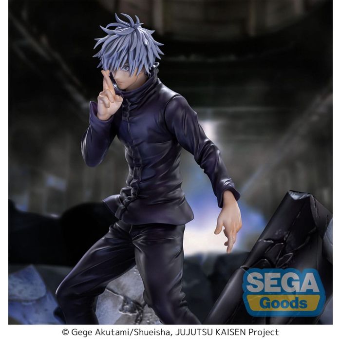 Jujutsu Kaisen Figurizm Luminasta PVC Statue Shibuya Incident Satoru Gojo Unlimited Void 21 cm