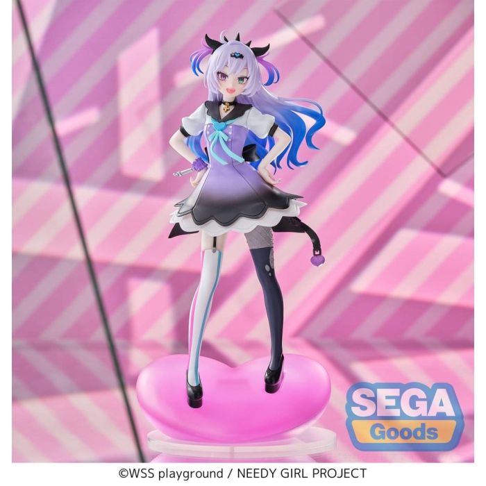 Needy Girl Overdose XStellar PVC Figure PURPLE LOLLIPOP 20 cm