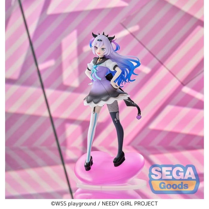 Needy Girl Overdose XStellar PVC Figure PURPLE LOLLIPOP 20 cm