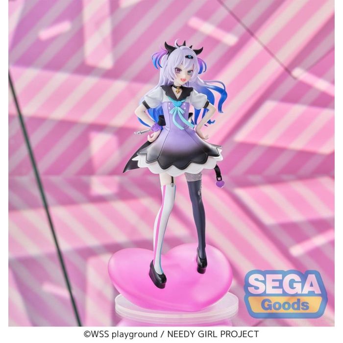 Needy Girl Overdose XStellar PVC Figure PURPLE LOLLIPOP 20 cm