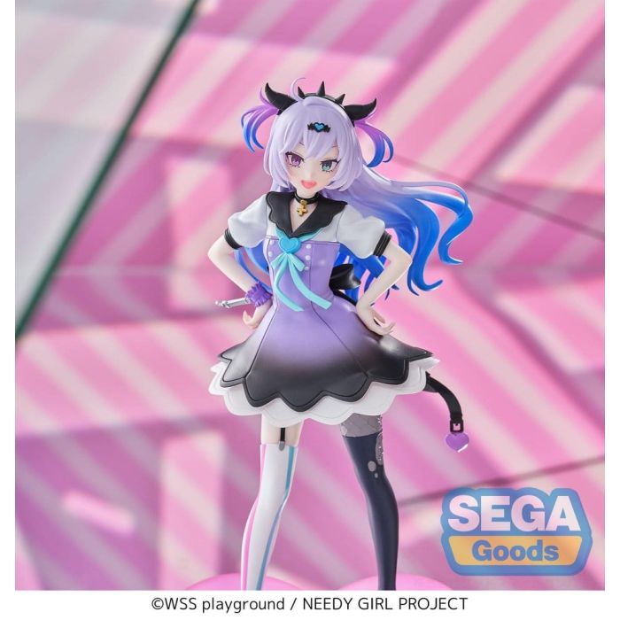 Needy Girl Overdose XStellar PVC Figure PURPLE LOLLIPOP 20 cm