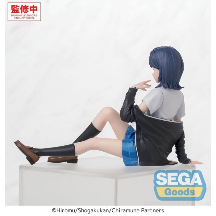Chitose Is in the Ramune Bottle PM Perching PVC Statue Yuzuki Nanase 8 cm
