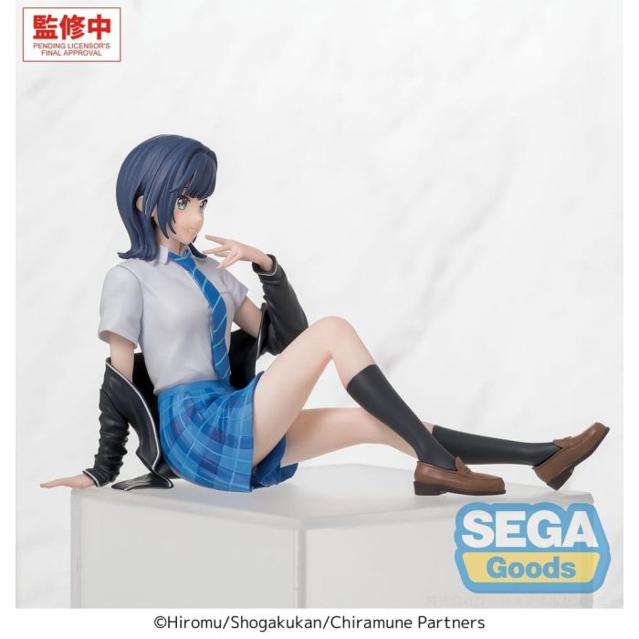 Chitose Is in the Ramune Bottle PM Perching PVC Statue Yuzuki Nanase 8 cm