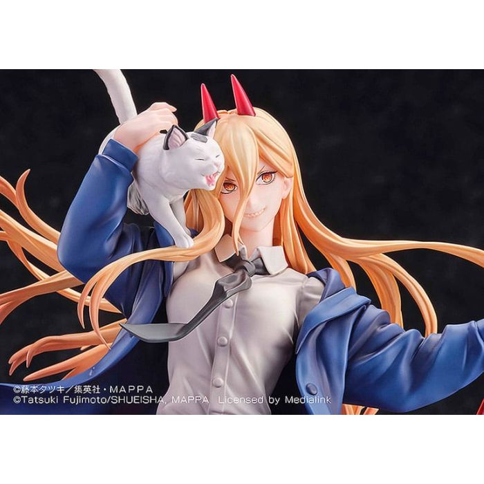 Chainsaw Man Statue 1/7 Power & Meowy 28 cm