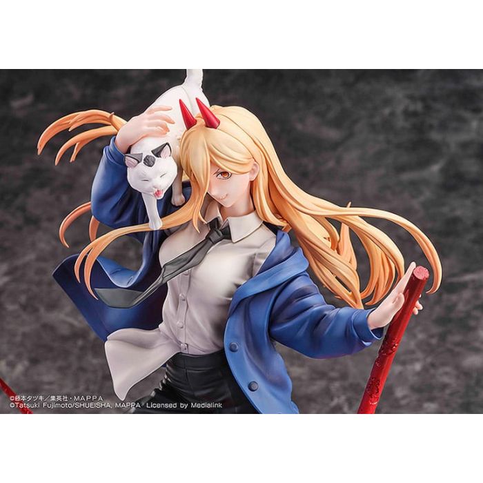 Chainsaw Man Statue 1/7 Power & Meowy 28 cm