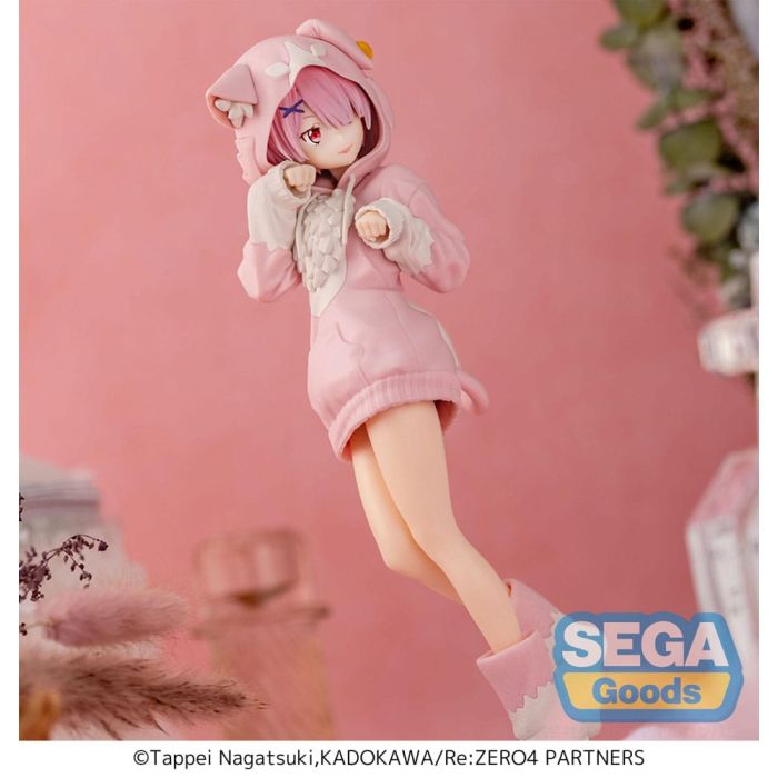 Re:Zero Starting Life in Another World XStellar PVC Statue Ram Mofumofu Pack 22 cm           