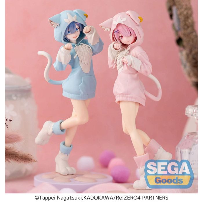 Re:Zero Starting Life in Another World XStellar PVC Statue Ram Mofumofu Pack 22 cm           