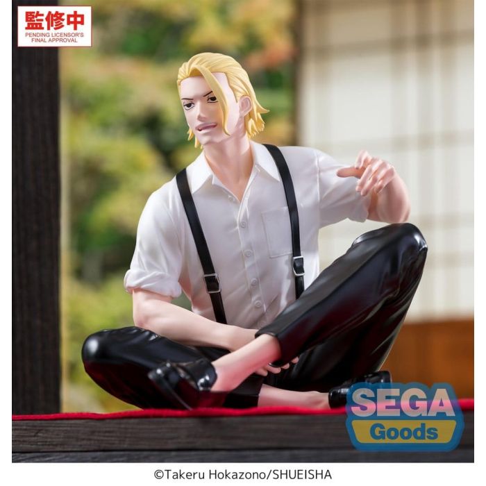 Kagurabachi Premium Perching PVC Statue Togo Shiba 11 cm                        