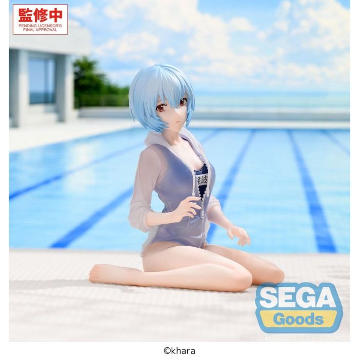 Rebuild of Evangelion Yumemirize PVC Figure Rei Ayanami School Swimsuit Ver. 13 cm
