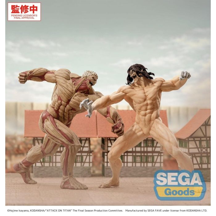 Attack on Titan GigantiX PVC Figure Reiner Braun Armored Titan Ver. 25 cm