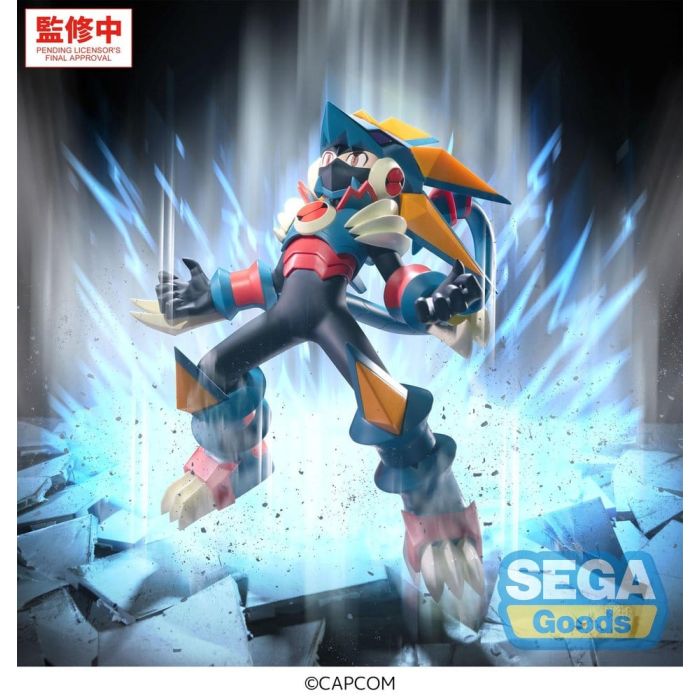 Mega Man Battle Network Luminasta PVC Figure Mega Man Gregar Beast 17 cm