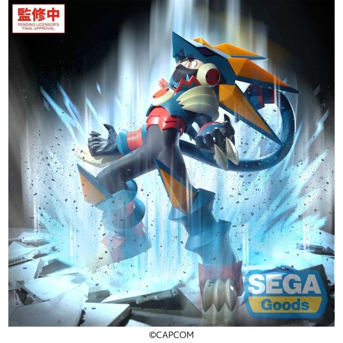 Mega Man Battle Network Luminasta PVC Figure Mega Man Gregar Beast 17 cm
