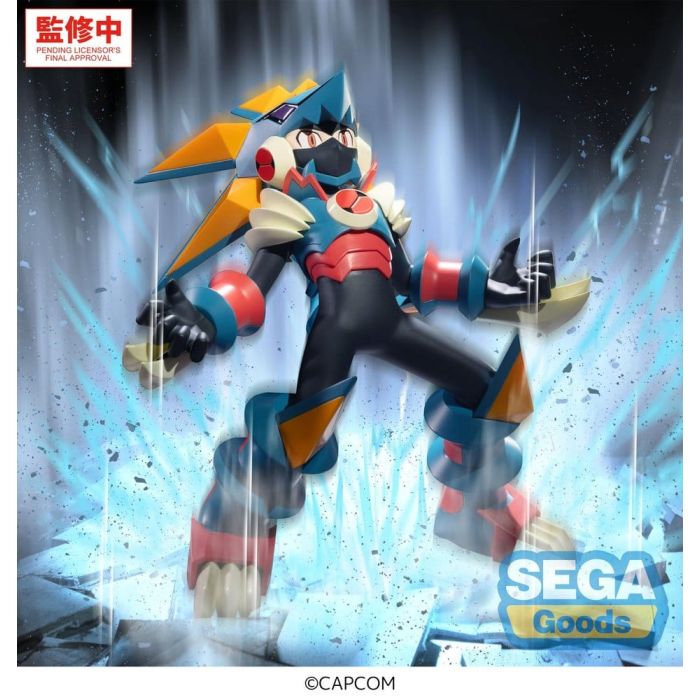 Mega Man Battle Network Luminasta PVC Figure Mega Man Gregar Beast 17 cm
