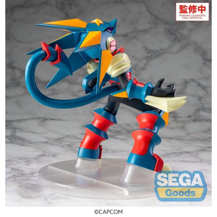 Mega Man Battle Network Luminasta PVC Figure Mega Man Gregar Beast 17 cm