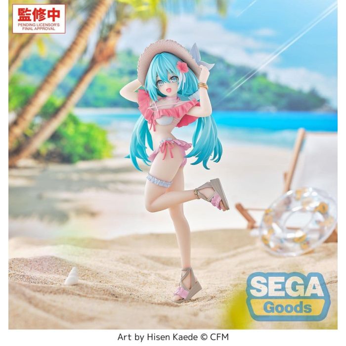 Character Vocal Series 01: Hatsune Miku Luminasta PVC Figure Conceptual Series Vol.1 Tropical Ver. 21 cm
