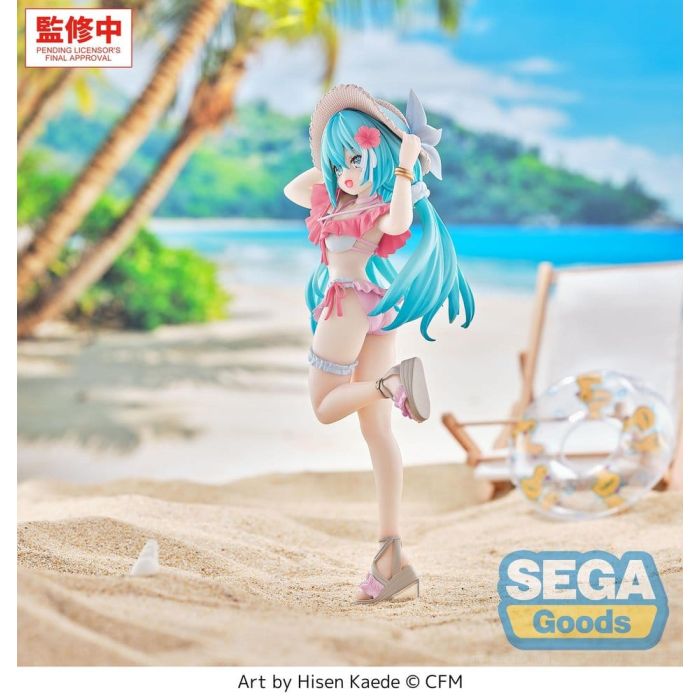 Character Vocal Series 01: Hatsune Miku Luminasta PVC Figure Conceptual Series Vol.1 Tropical Ver. 21 cm