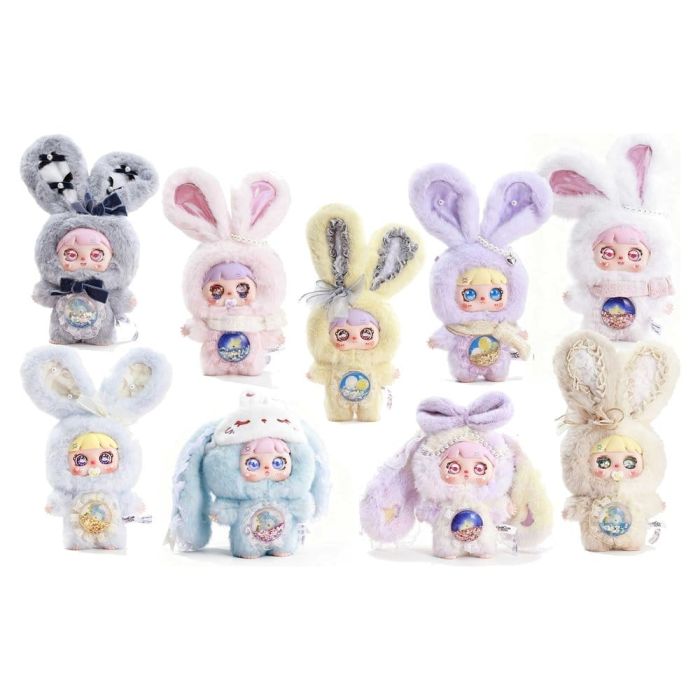 Original Character Mini Figures 6-Pack Meya & Mocici Candy Heart Rabbit Blind Box